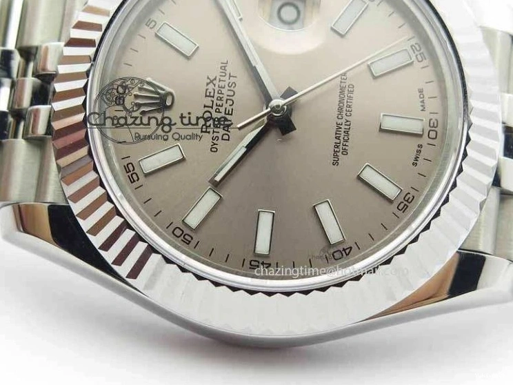 A2813 Maker Jubilee On Version II New 41mm Edition Bracelet BP DateJust Best Gray Silver Dial 1210